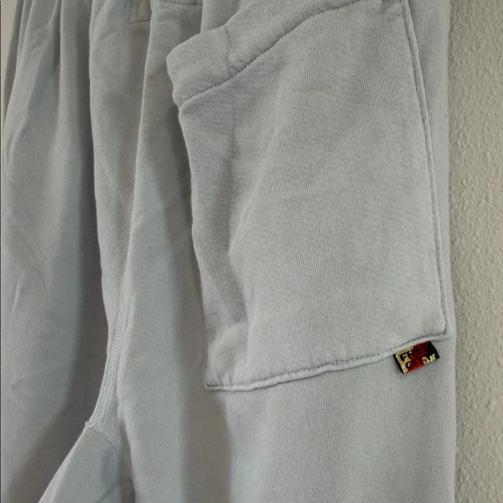 Freecity GREY  Sweatpants with Red Logo - Picture 6 of 7